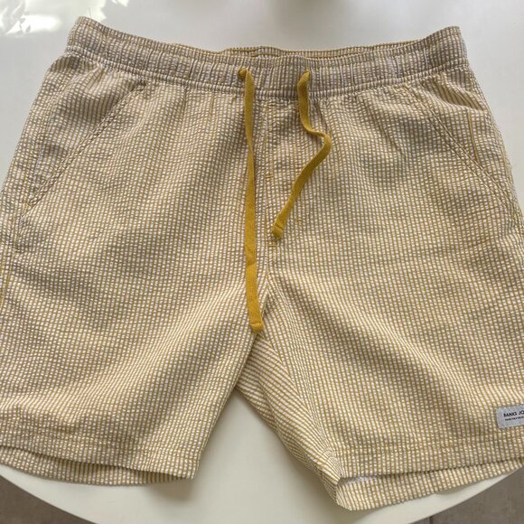 Banks Journal | Pathway Walkshort - Yellow / White Stripe - Never Worn - Like Ne - Picture 1 of 4